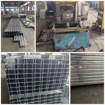 Tấm sàn kim loại gợn sóng chống ăn mòn cao với tải trọng lên đến 500 Kg/m² và độ dày từ 0.7mm đến 1.5mm cho Hỗ trợ kết cấu