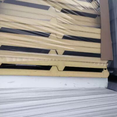Tấm cách nhiệt cấu trúc polyurethane Tấm mái ngoài trời Tấm lợp lõi xốp Tấm bánh sandwich